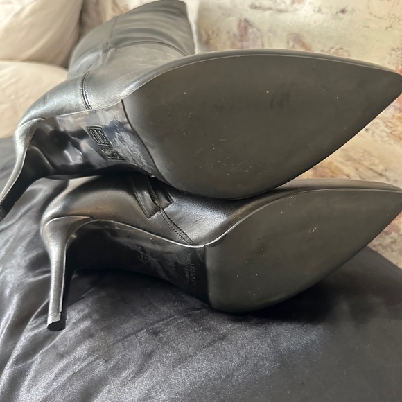 Albano Italian leather made in Italy heeled boots - Picture 3 of 6